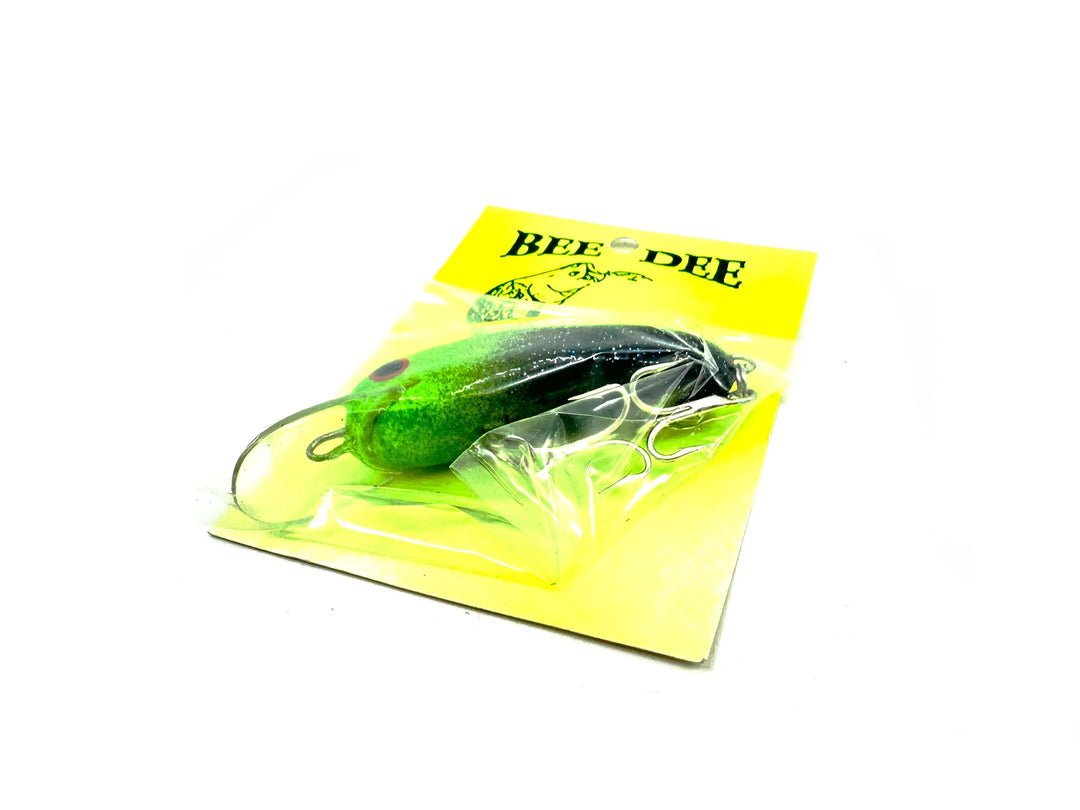 Bee Dee Lures 70mm Scudd, Green Thing Color on Card