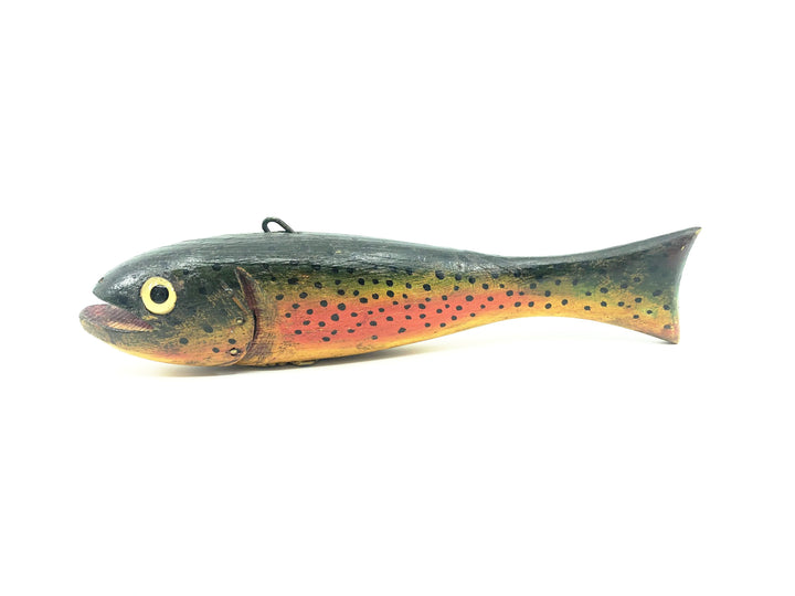 Duluth Fish Decoys - DFD - Rainbow Trout 10" - Curved Tail
