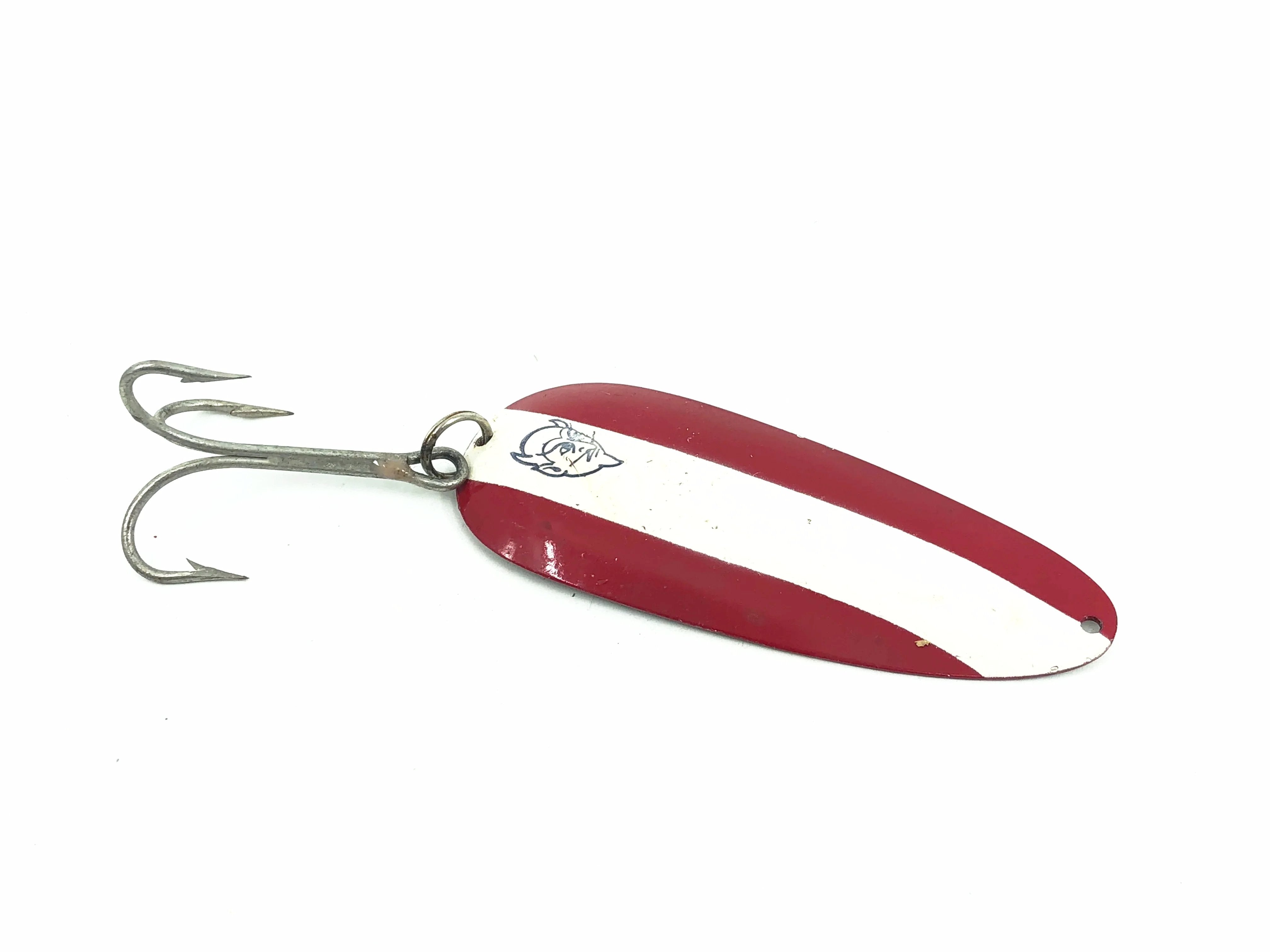 Señuelo Dardevle EPPINGER 916 Spinnie - Rojo/Blanco, 1/4 Onza