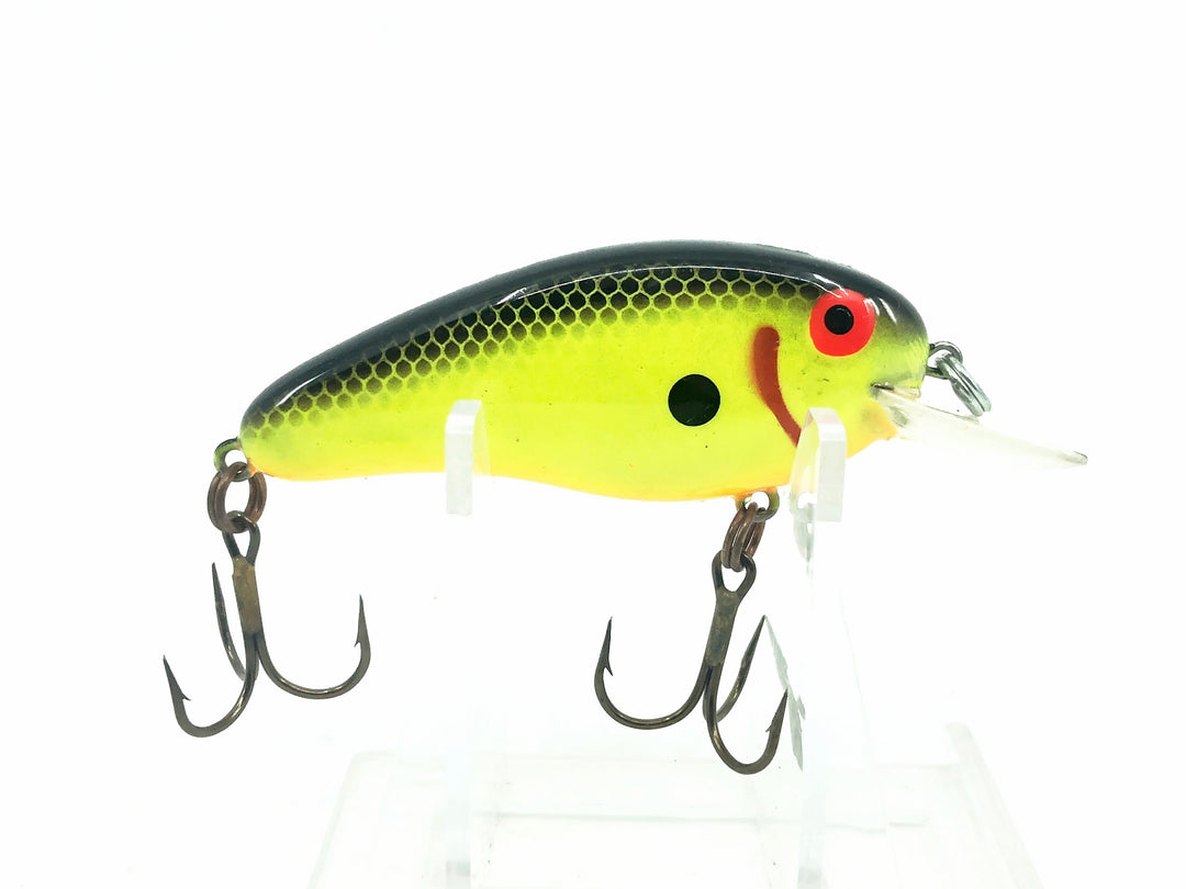 Bomber Flat A 2F, FYBS Black/Chartreuse Color - Vintage Version