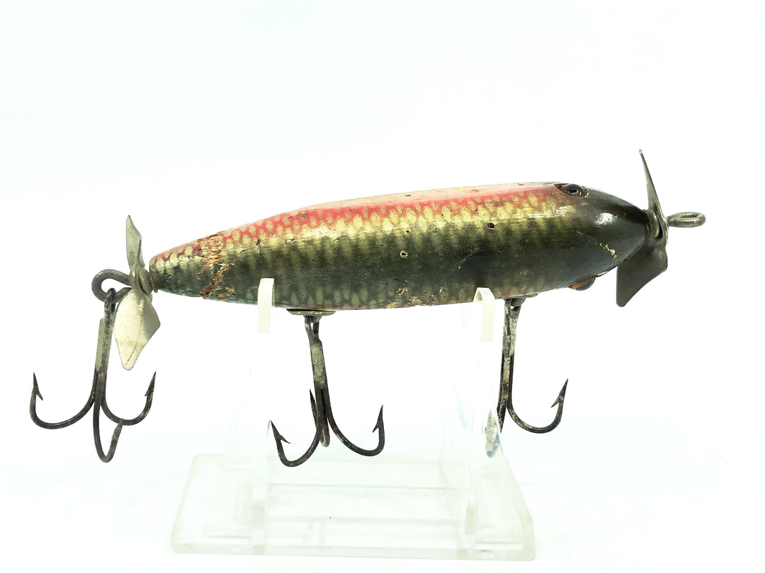 Creek Chub 1500 Injured Minnow, 1505 Red Side Color