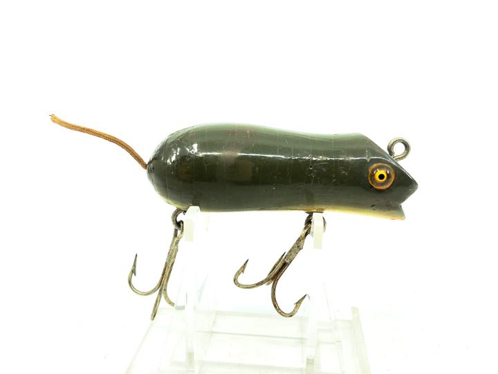 Shakespeare Swimming Mouse, Dark Green/Yellow Belly Color