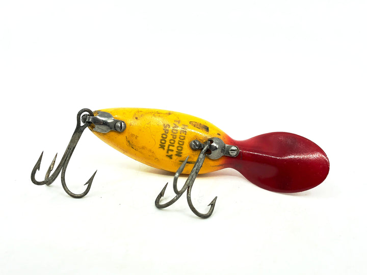 Heddon Tadpolly, YRH Yellow Red Head Color
