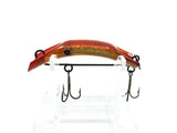 Queen City Tackle Company Water-Lou, Red/Gold Foil Fluorescent Color