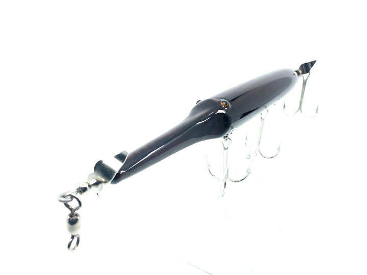 Musky Dan (XXX Lures) Husky Gar Minnow 9", Mexican rosewood Color -2014 w/COA
