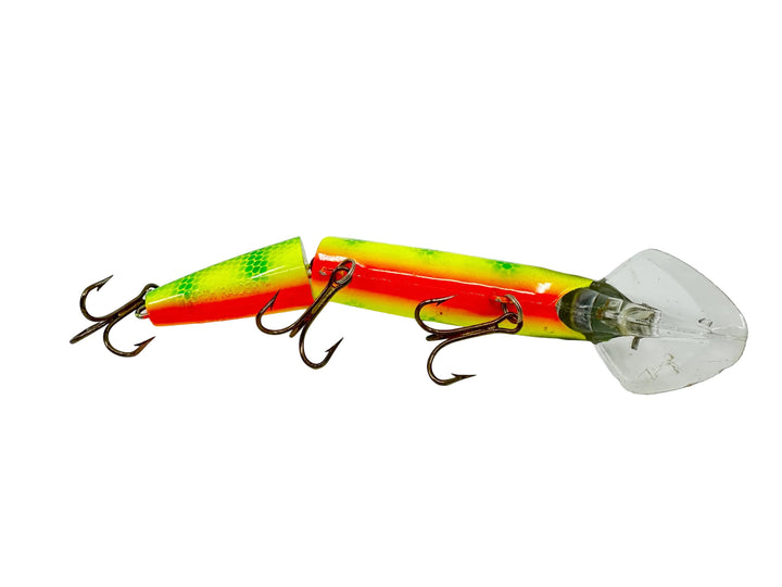 Joe Bucher Tackle Co. Buchertail Jointed Depth Raider 8", Miller Perch Color