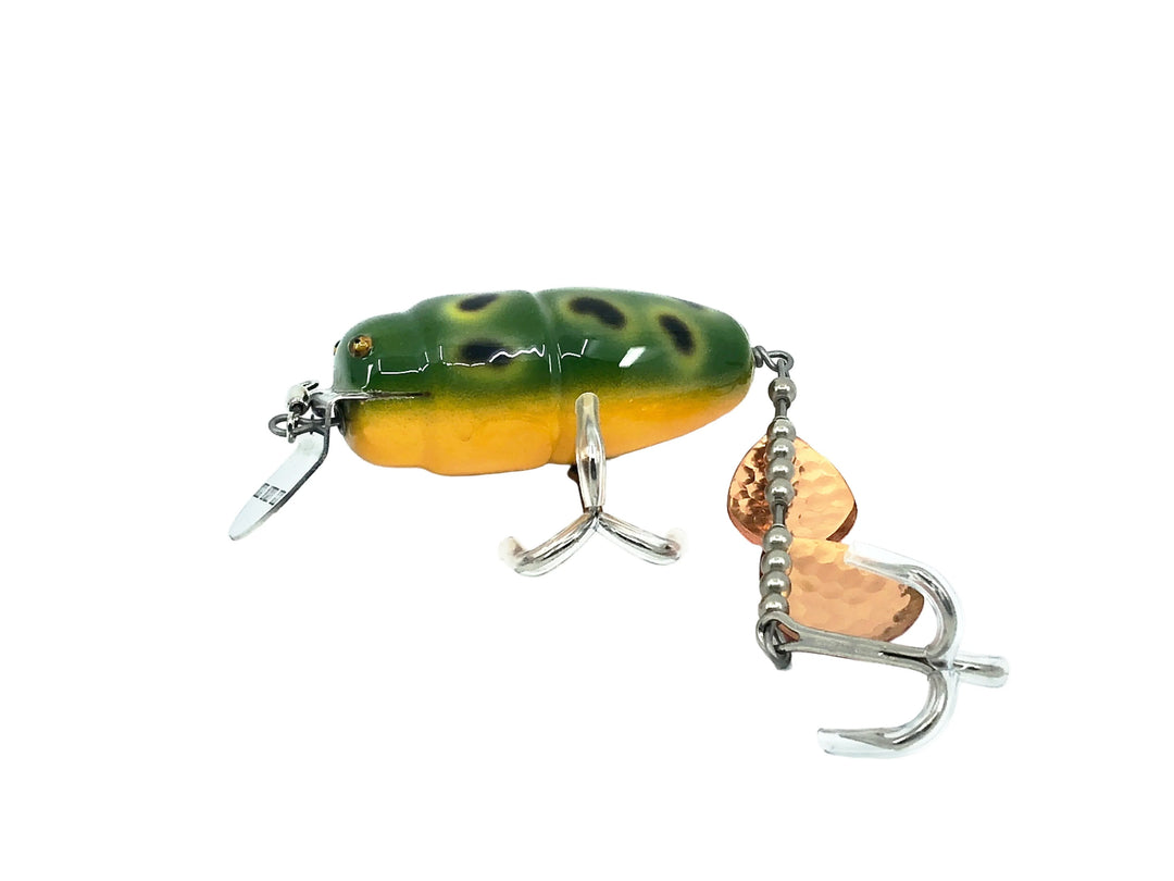Musky Dan (XXX Lures) Husky Beetle, Frog Color