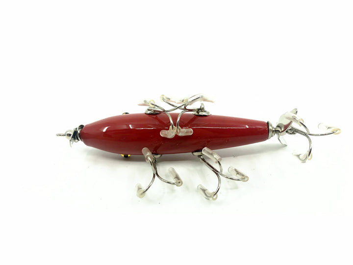 Sugar Creek Minnow 5-hook Model 500, Red Color w/Box - Early 2001