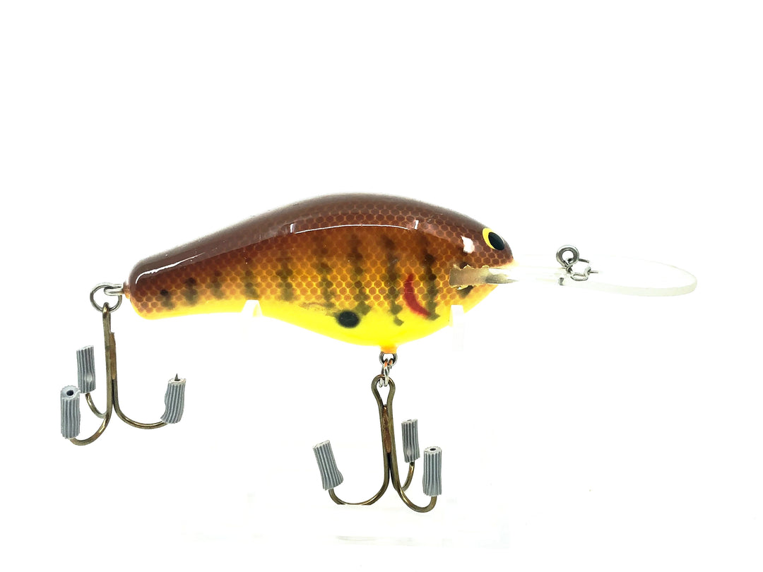 Bagley Diving B3 DB3-DC9, Dark Crayfish on Chartreuse Color