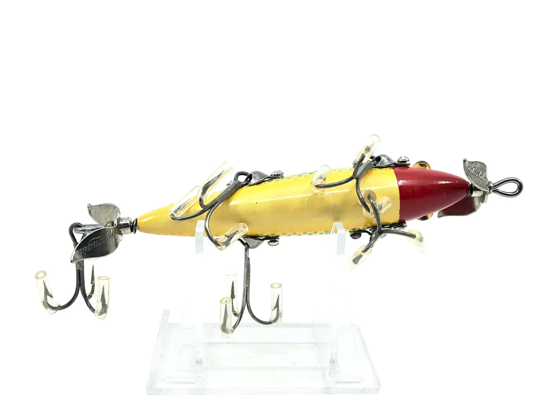 Kevin Klein Repainted Heddon 150, Red Head/Frog Scale Color