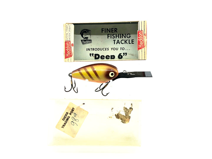 Heddon Deep-6 345, NC Natural Crab Color, with Box