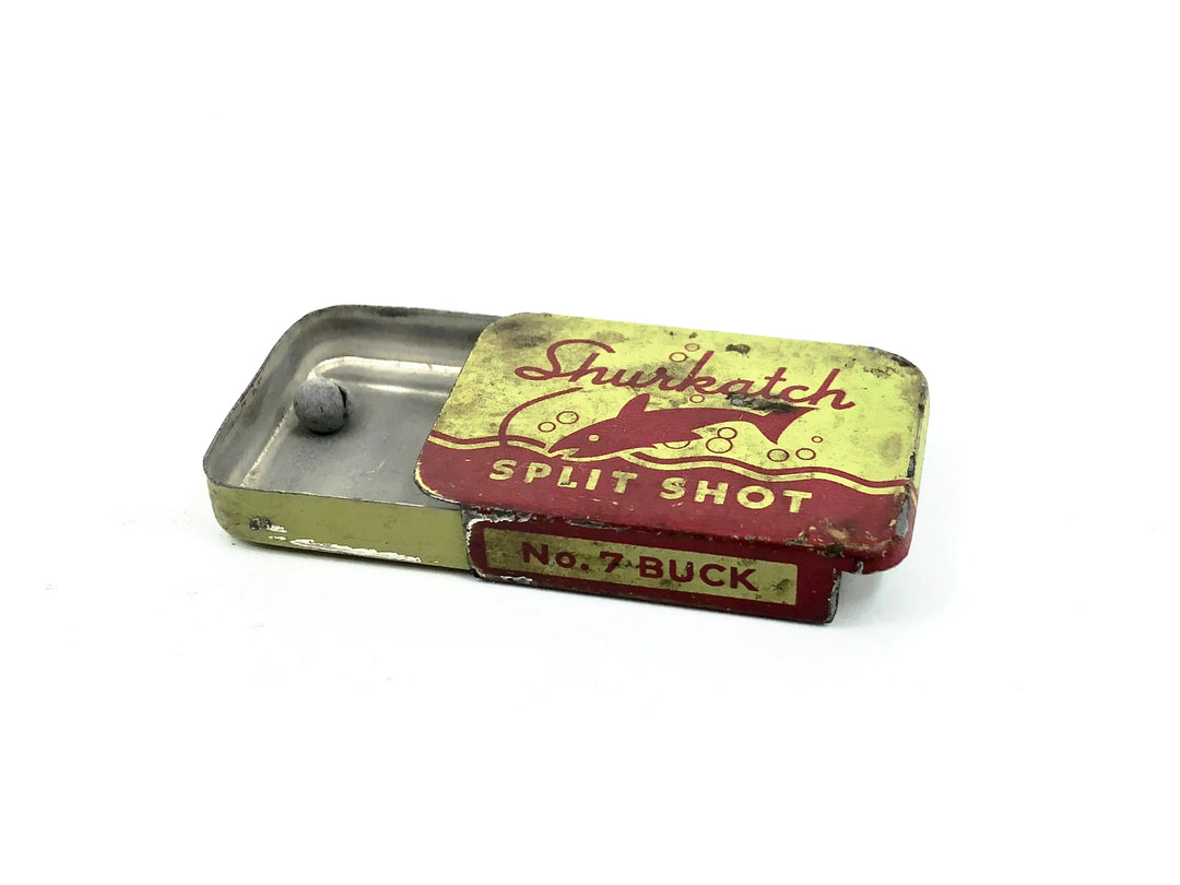 Vintage Shurkatch Split Shot Sinkers Tin