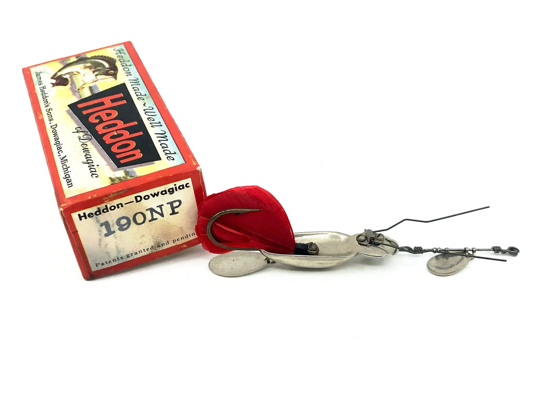 Heddon Stanley Ace Spoon 190NP, Nickle Plate Color w/Box
