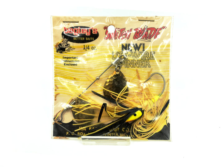 Bagley Switch Blade Spinner 1/4oz, Chartreuse Color
