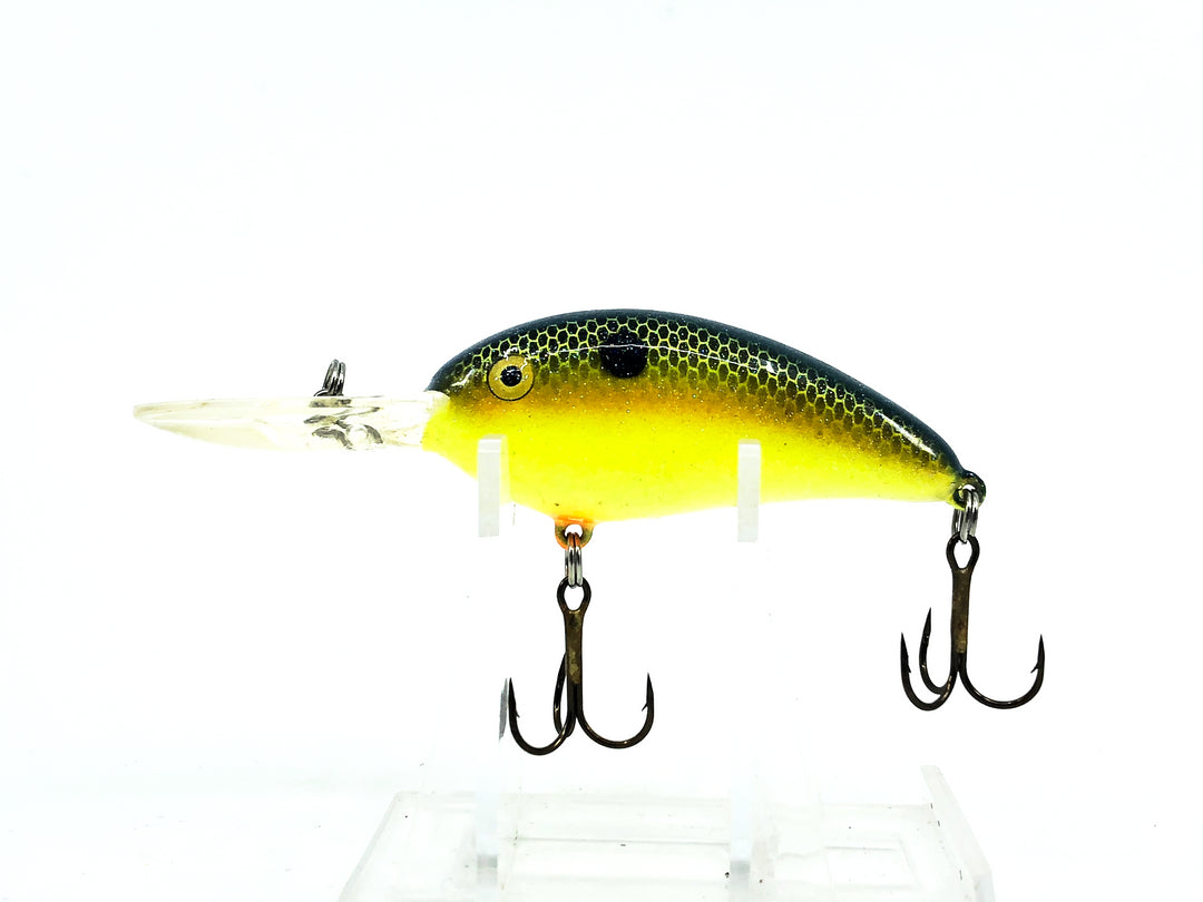 Bomber Fat Free Fingerling Shad, FL Foxy Lady Color on Card