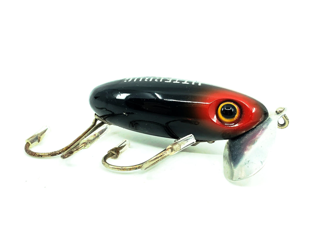 Arbogast Jitterbug 5/8oz, Black Color, Double Hooks Model