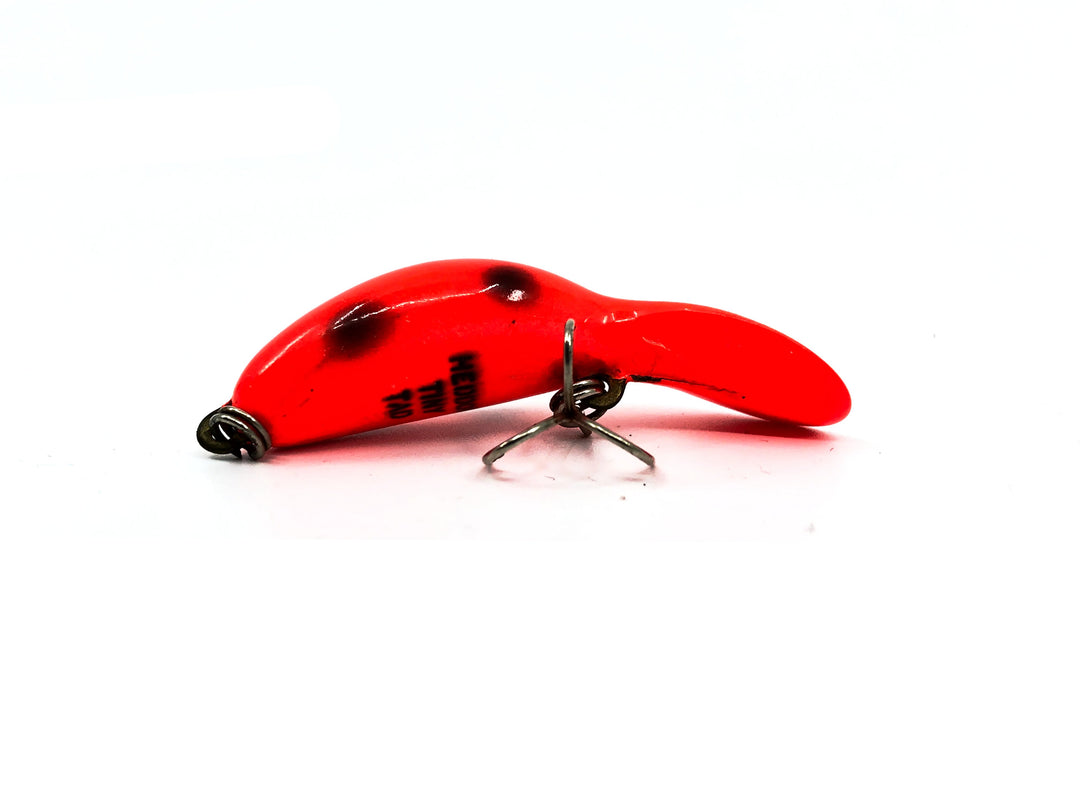 Heddon Tiny Tad, RFB Red Fluorescent/Black Color