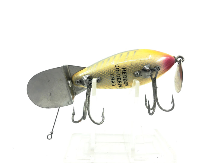 Heddon Go-Depper Crab D1900, XRY Yellow Shore Minnow Color