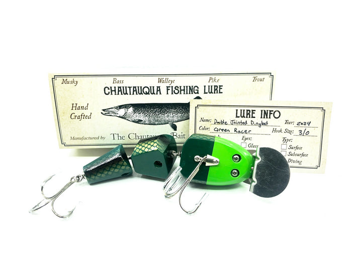 Chautauqua Double Jointed Dingbat, Green Racer Color