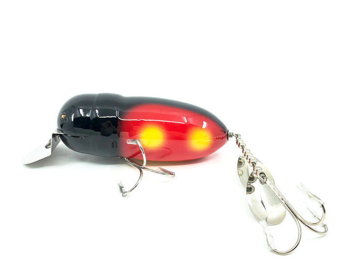 Musky Dan (XXX Lures) Monster Beetle, Red Beetle Color w/COA