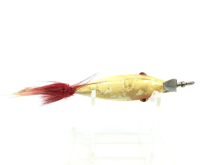 Heddon Walton Feather Tail 40, RET White/Red Eye & Tail Color