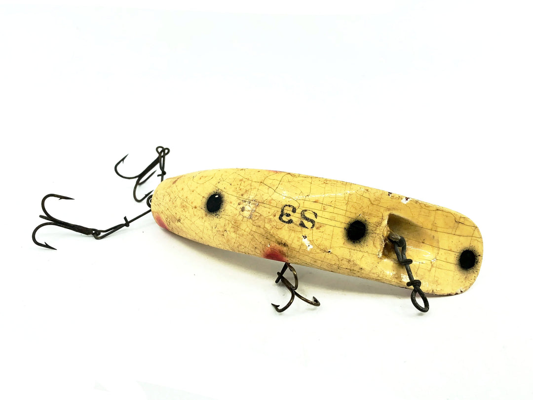 Helin Flatfish S3, WH White/Spots Color - Wooden