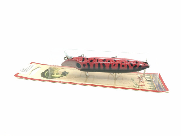 Heddon Vamp Spook RRGY-Red/Gold/Black Coachdog Color New on Card Old Stock