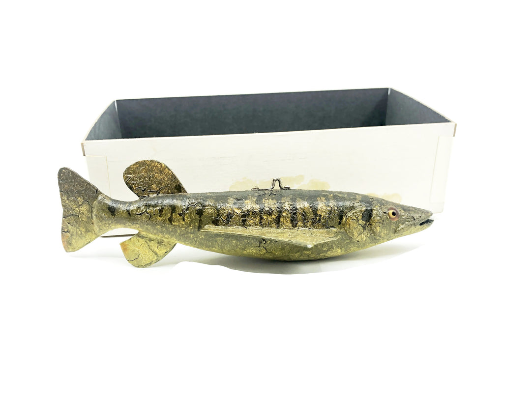 Macatawa Bait Co. Early Muskellunge Spearing Decoy with Box