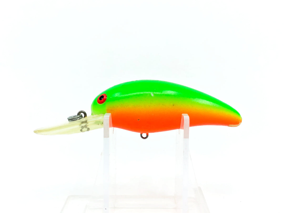 Bomber Model A 7A Color Clector CC2 Fluorescent Green Over Blaze Orange Color Screwtail