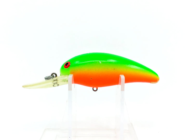 Bomber Model A 7A Color Clector CC2 Fluorescent Green Over Blaze Orange Color Screwtail