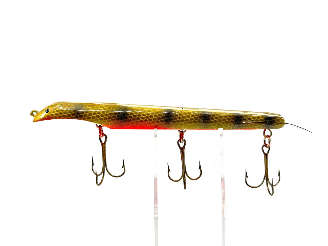 9" Suick Non-Weighted-Thriller, Blaze Orange/Gold Back & Sides/Repainted Color