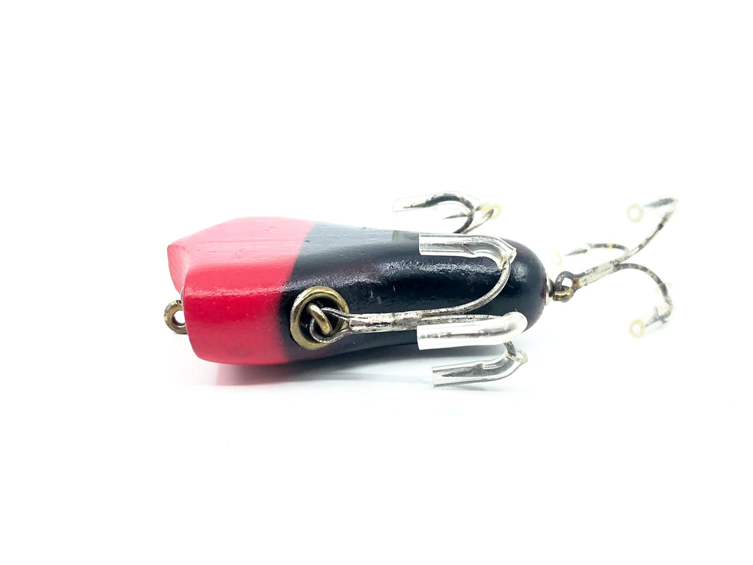 Howe/South Bend Vacuum Bait, Red Head/Black- Repaint