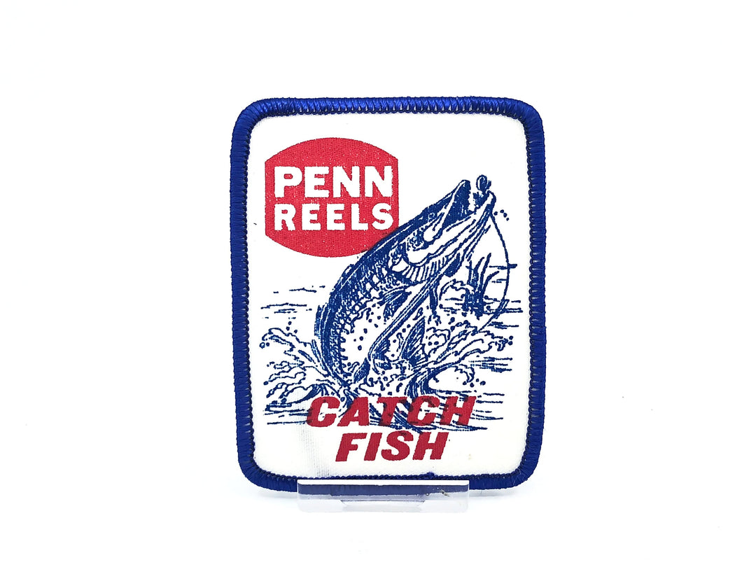 Penn Reels Catch Fish Vintage Patch
