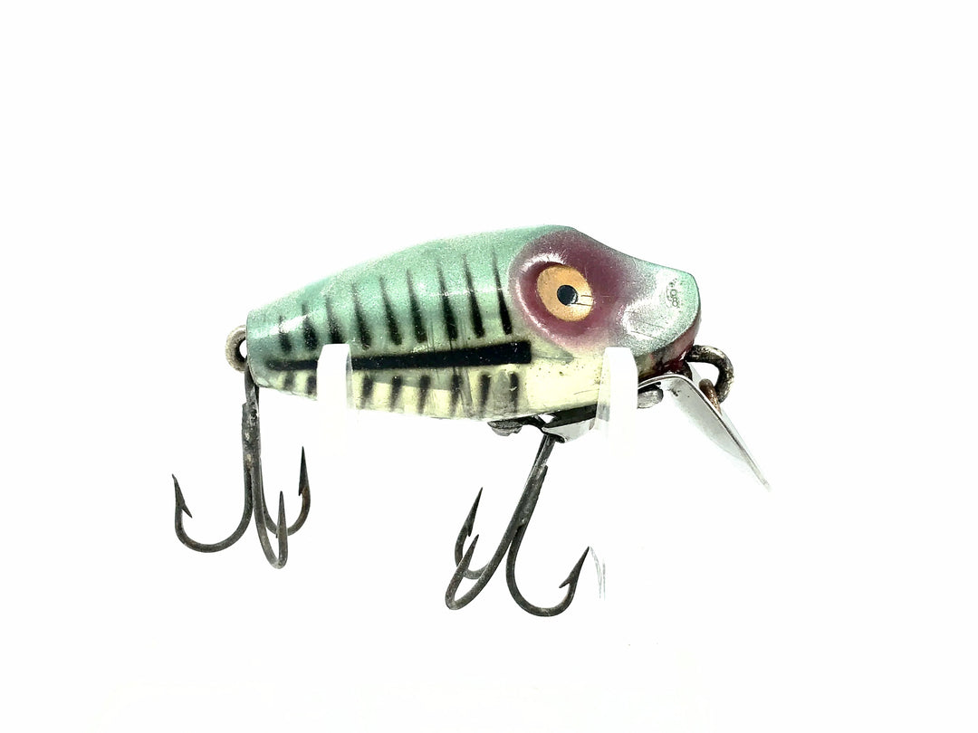 Heddon Midgit Digit River Runt Spook 9020, XRG Green Shore Color