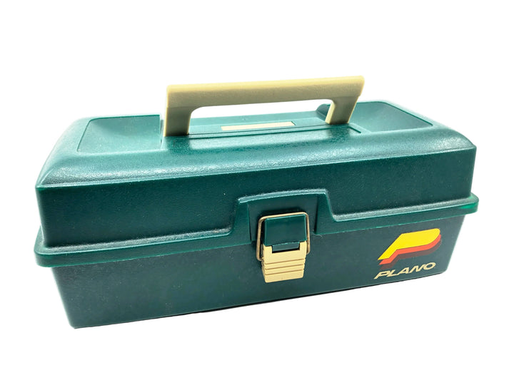 Plano 1001 Green/Bash Tackle Box, Custom Cork Lining & Engraving