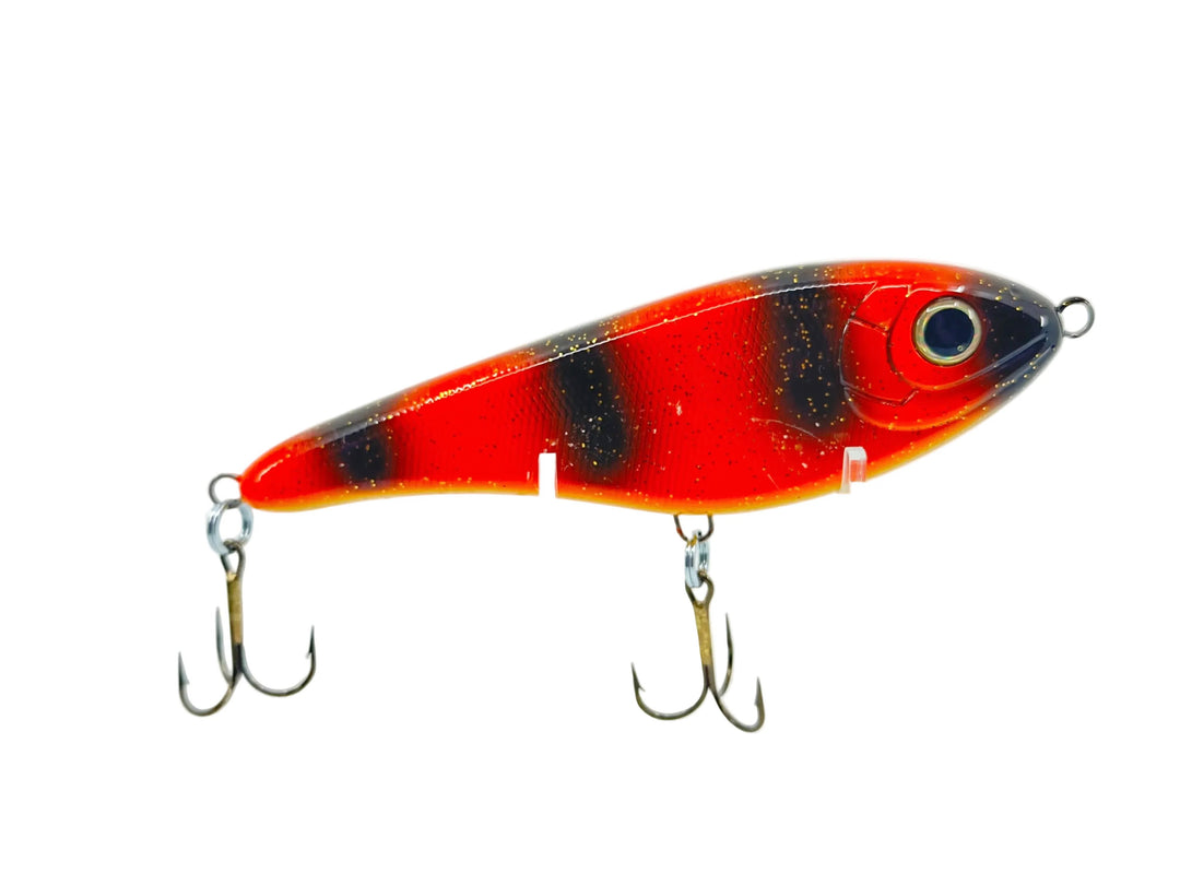 Strike Pro Buster Jerk, Orange/Black Ribs/Yellow Color