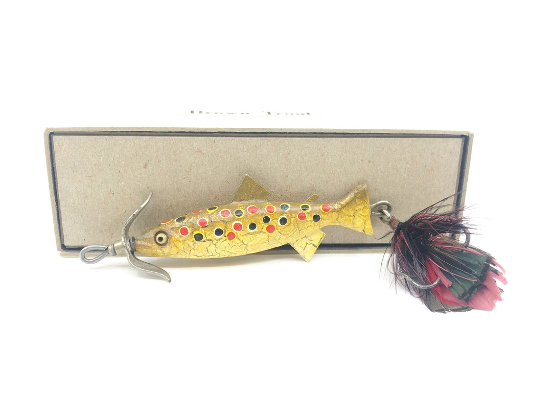 Macatawa 3" Minnow, Brown Trout Color w/Box - 1st Version Box