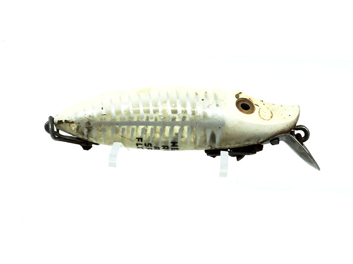 Heddon River Runt Spook Floater 9400, XRW White Shore Minnow Color