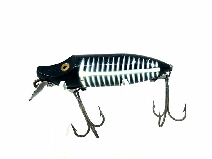 Heddon River Runt Spook Floater 9400, XBW Black Shore Minnow Color