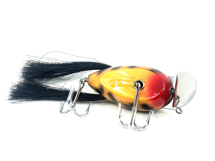 Musky Dan (XXX Lures) Giant Dingbat 3 7/8", Gold/Black Spots
