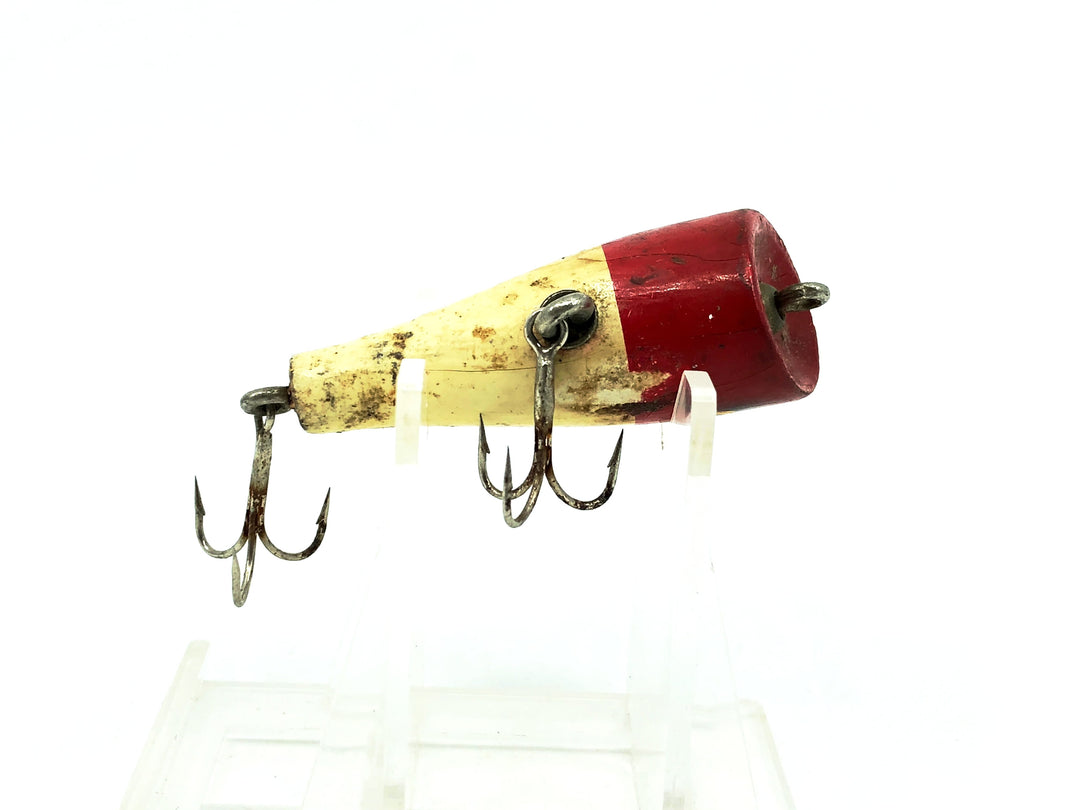 Paw Paw Baby Popper #1200, #04 White/Red Head Color