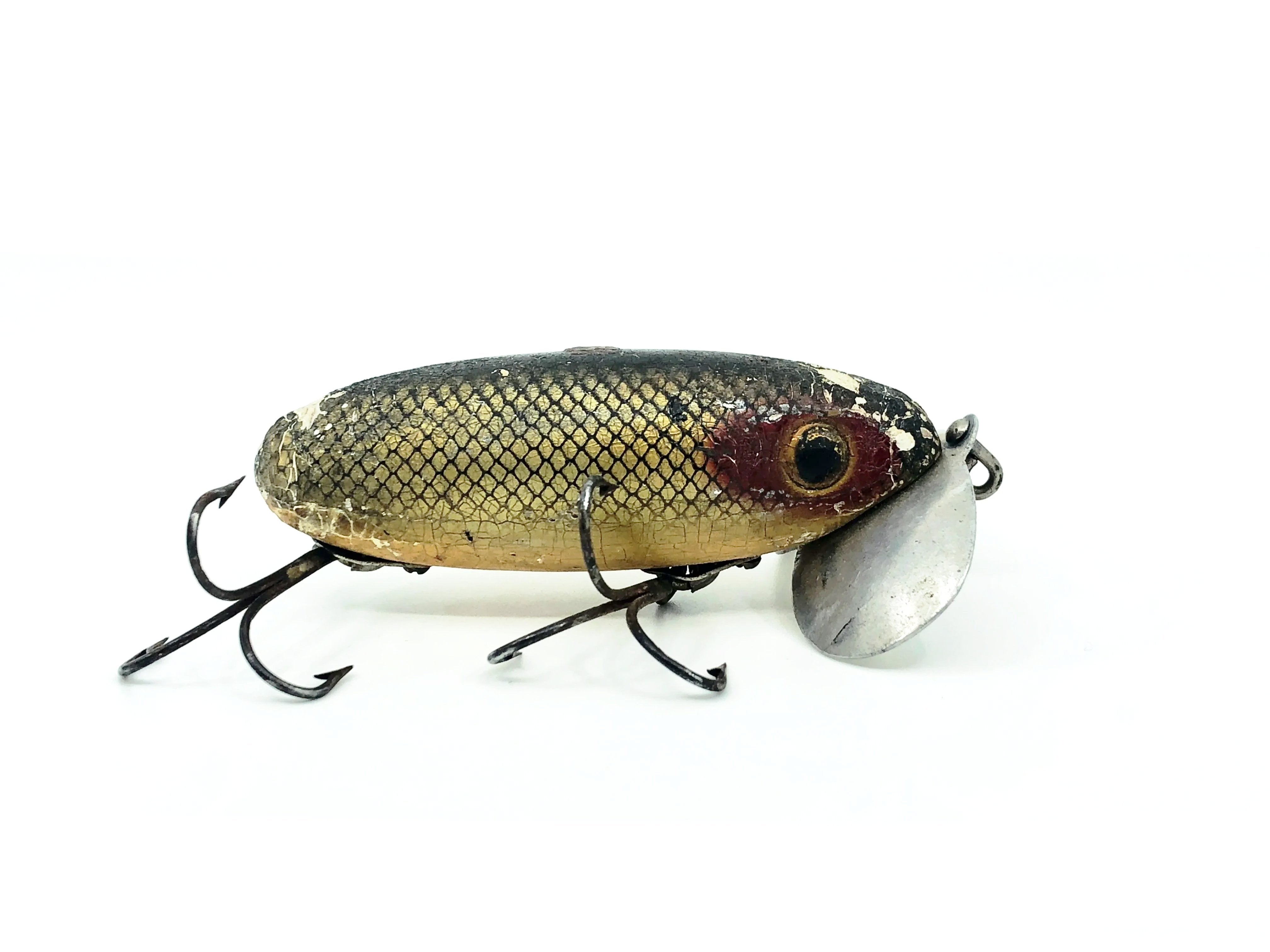 Arbogast Jitterbug 5/8oz 1st Gen Hardware, Shad Color, Cedar Jitterbug ...
