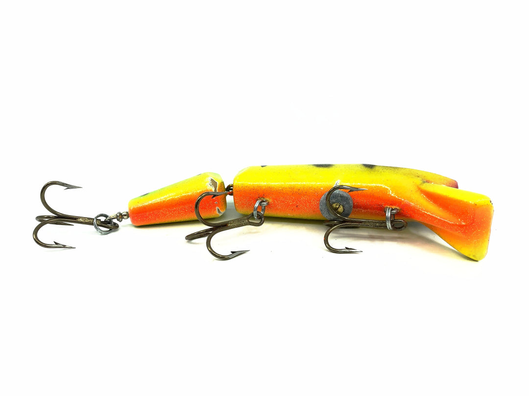 Drifter Tackle 6" Jointed Muskie Stalker, Fire Tiger Color