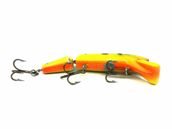 Drifter Tackle 6" Jointed Muskie Stalker, Fire Tiger Color