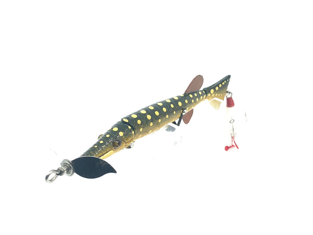 Macatawa Bait Co. Jointed Articulated Northern Pike, 1 of 1 w/Box - Signed