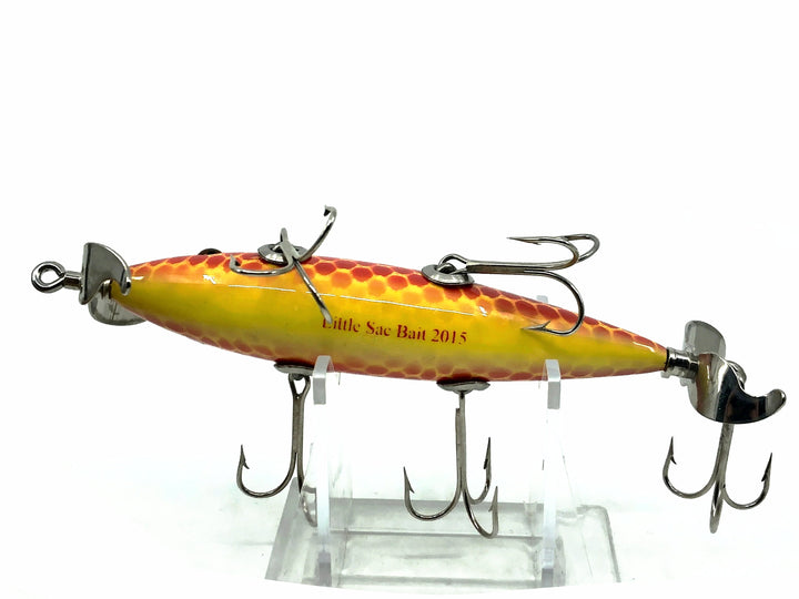 Little Sac Bait Company Meramec Minnow Scaled Blue Back Color Wooden Box