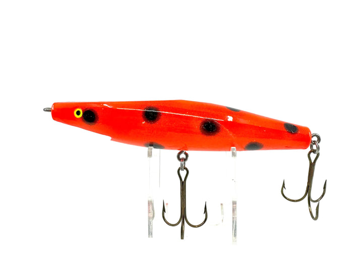 Odyssey Pig 7", Fluorescent Orange/Black Dots Color