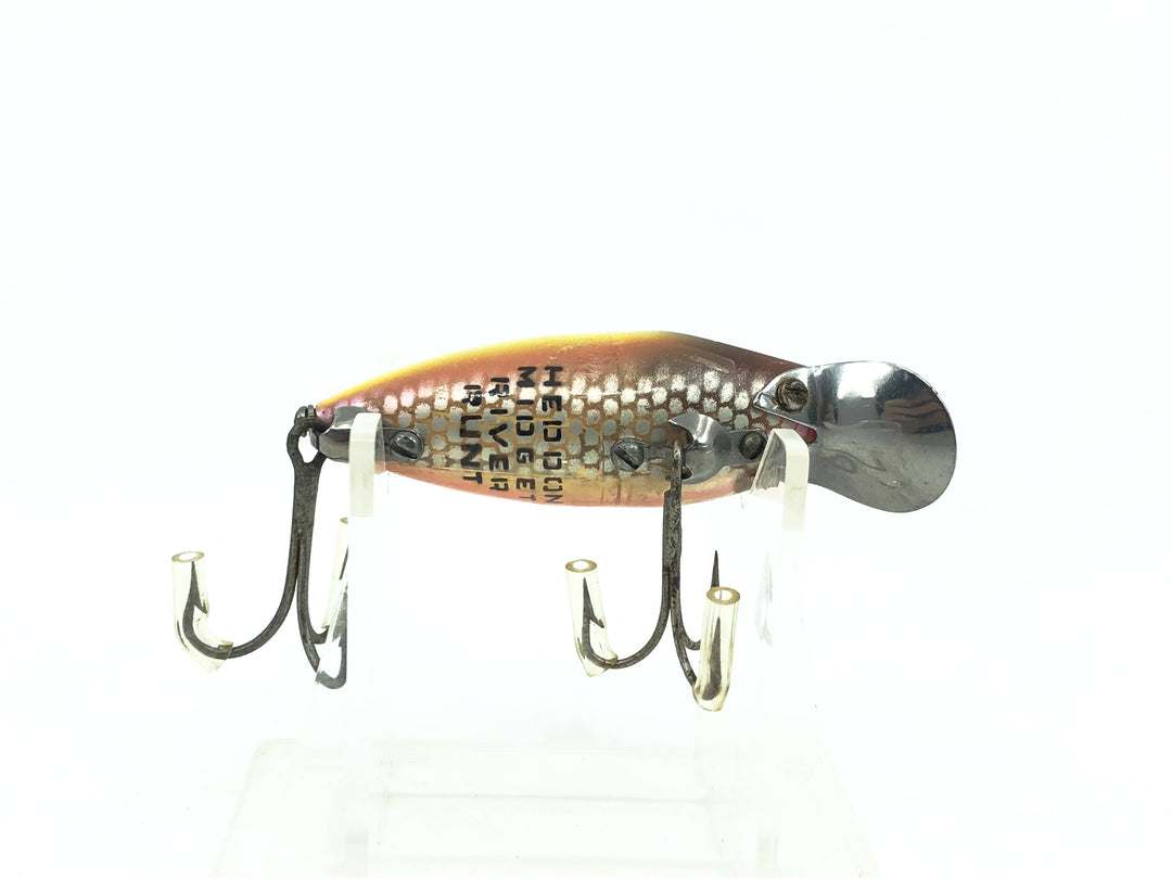 Heddon Midget River Runt Spook 9010, RB Rainbow Color