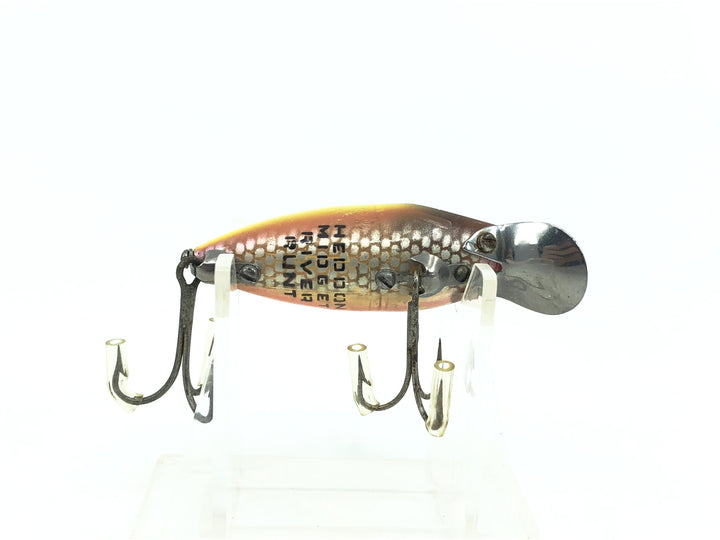 Heddon Midget River Runt Spook 9010, RB Rainbow Color