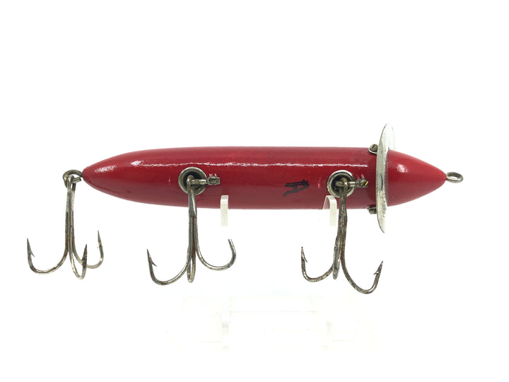Repainted Heddon Slope Nose, Red Repaint Color